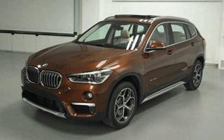 曝华晨宝马新X1长轴版实车 轴距加长110mm